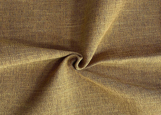 โซฟาผ้าลินินทนการฉีกขาด Modern 100 Polyester Upholstery Fabric